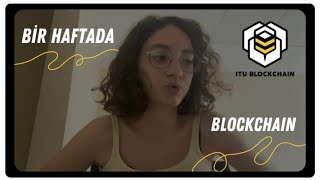 itü kulüpleri bana ne katıyor? | 1 haftada blockchain öğrenmek