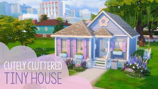 Cutely Cluttered Tiny House | Sims 4 Stop Motion Build | No CC