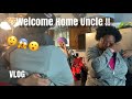 Uncle Comes Home | New Puppies Vlog