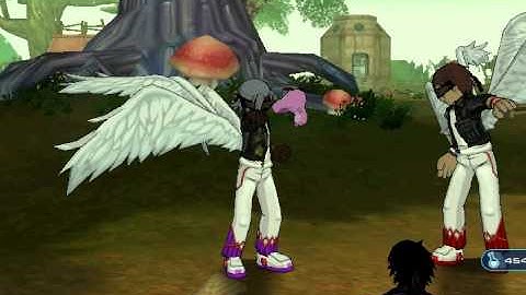 Fusionfall: Random dancing with Blasta canon!!!!