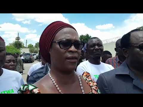 PF leaders pay a courtesy call at the family of Hon. Tutwa Ngulube