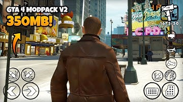 [350MB] GTA 4 Modpack V2 For GTA San Andreas Android | Modding Master