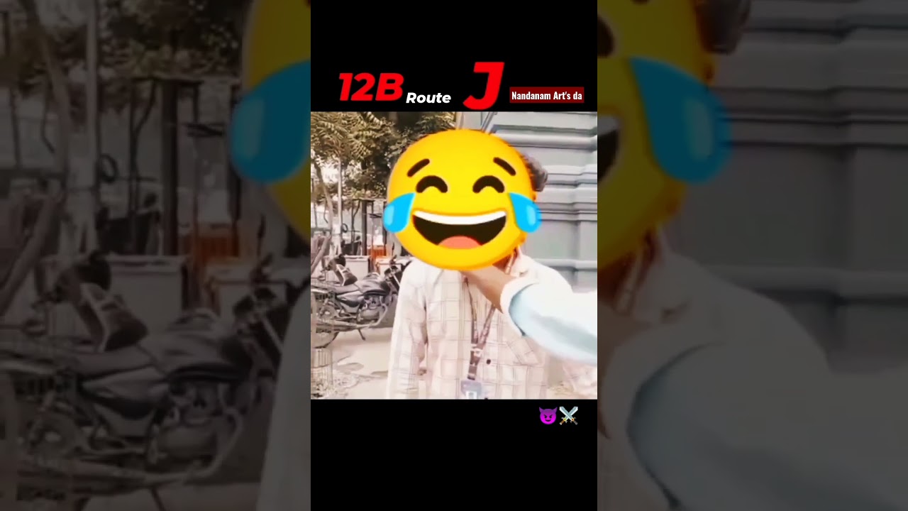 Only one 🤫King 👑Nandanam Art's 🔪12B Route...😈💥✌