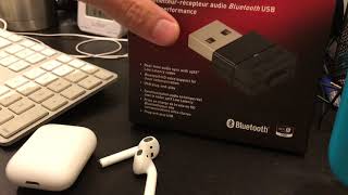 Apple airpods bluetooth working on the nintendo switch usb adapter is
creative bt-w2
https://www.amazon.com/creative-70sa011000000-bt-w2-usb-transceiver/...