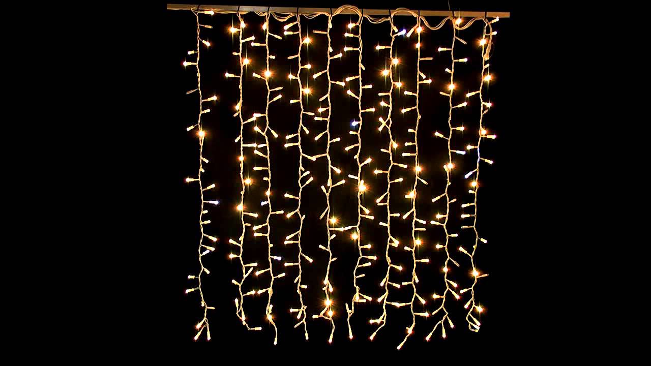 Rideaux LED haute diffusion pétillants - FESTILIGHT - YouTube Rideaux LED haute diffusion pétillants - FESTILIGHT - YouTube