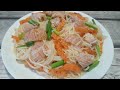 Кальмар с фунчозой-  Просто и вкусно.