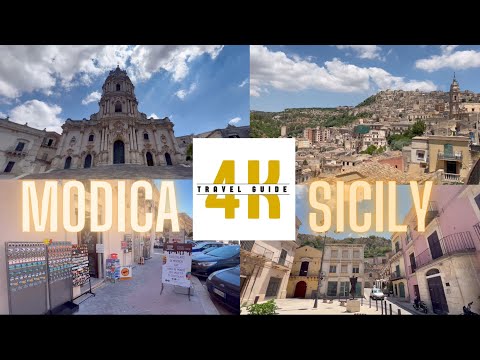 Modica, Sicily in 4K Italy