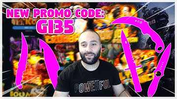 CSGO.NET NEW PROMO CODE GI35 ბომბა სკინები! დანის ქეისები