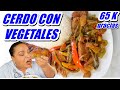 CERDO CON VEGETALES