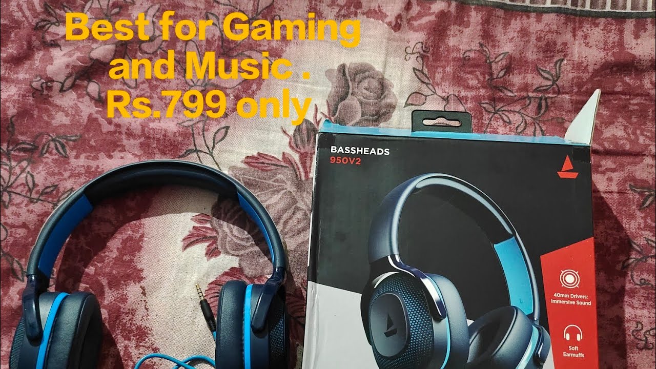 Boat bassheads 950v2 Bold Blue Unboxing and Review