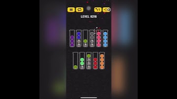 Ball Sort Level 8216