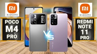 Xiaomi Poco M4 Pro 5G VS Xiaomi Redmi Note 11 Pro || COMPARE SMARTPHONE