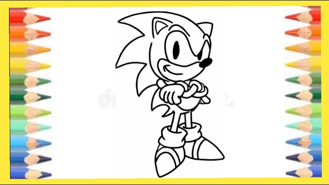 Hora da Pintura - Colorindo Super Sonic