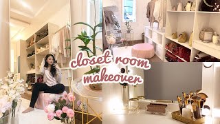 CLOSET ROOM MAKEOVER + DIY!! ✨| indonesia | closet decluttering & organization tips