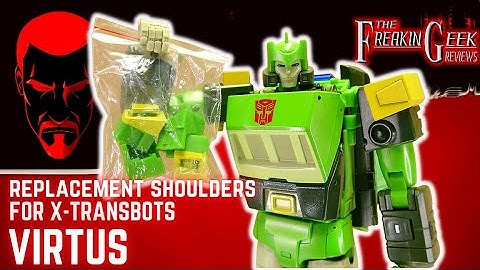 SHOULDER REPLACEMENTS for X-Transbots Virtus: EmGo