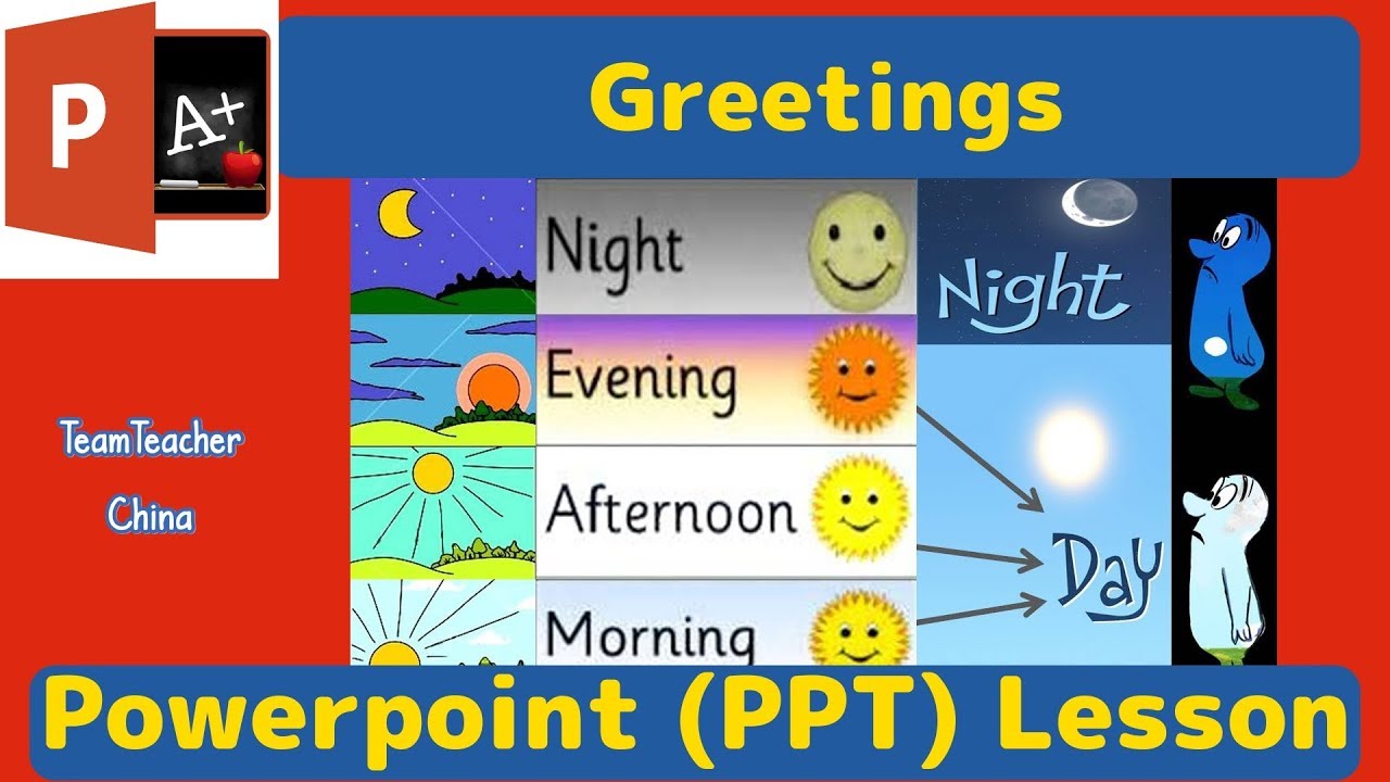 presentation greeting example for students