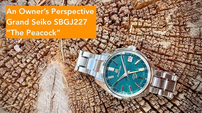 Finde sig i skandale Badeværelse Grand Seiko Hi-Beat GMT Peacock SBGJ261 Grand Seiko Watch Review - YouTube