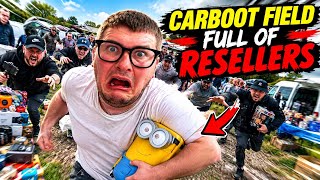 Carboot Field Full Of Resellers