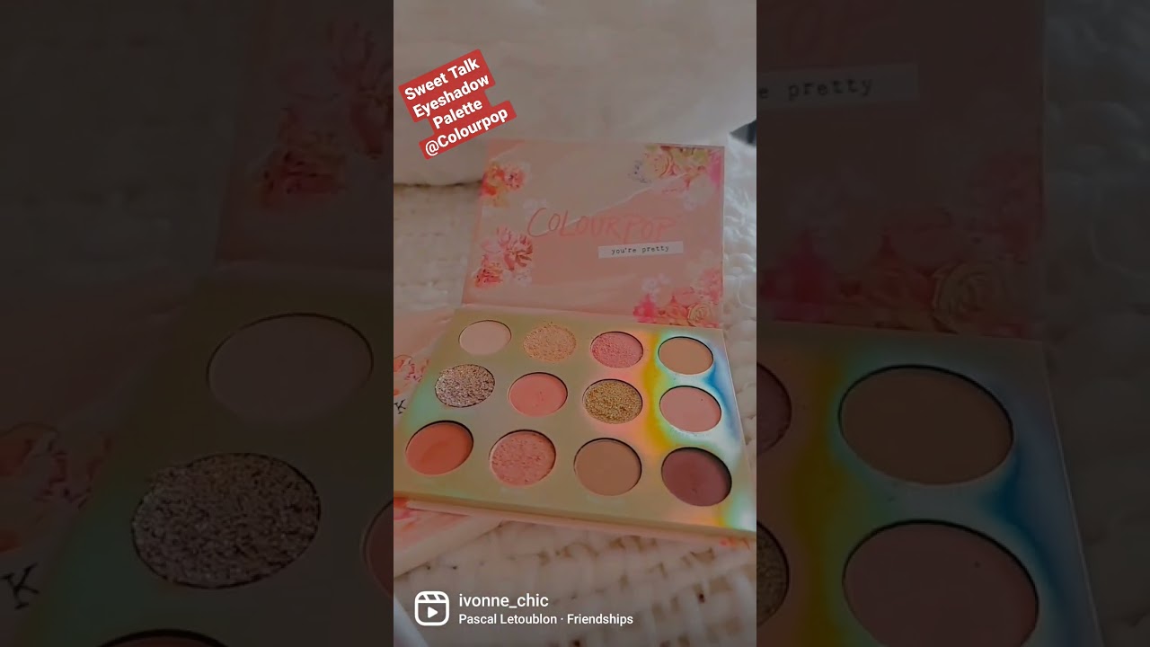 🧡SWEET TALK🧡 PALETA DE SOMBRAS DE COLOURPOP