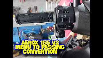 AEROX v2  MENU TO PASSING convertion NO VOID WARRANTY