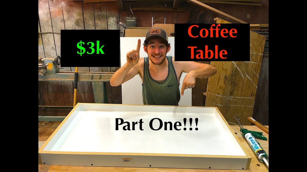 ⁣DIY: How To Make a Resin and Wood Slab Coffee Table Using StoneCoat Countertops Epoxy Resin   Part 1