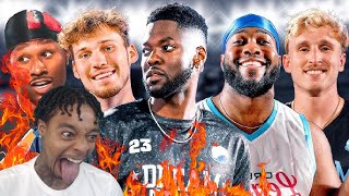 FlightReacts To TEAM JIDION VS TEAM MARK 5V5 BBALL! Ft. Duke Dennis, Jesser, Cam Wilder, and MORE!