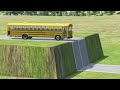 Cars vs Incomplete Road #4 – BeamNG.Drive