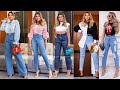 LOOKS MODERNOS CON JEANS DE MODA 2021 OUTFITS CASUALES Y ELEGANTES CON JEANS