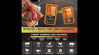 Taimasi Wireless BBQ & Meat Thermometer Product Review