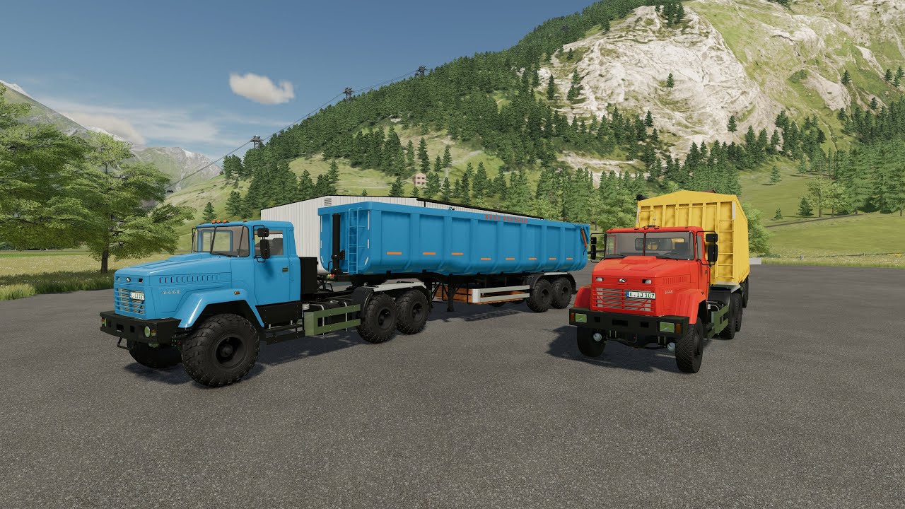 FS22 Kraz 6443 Farming Simulator 25 Mods - YouTube