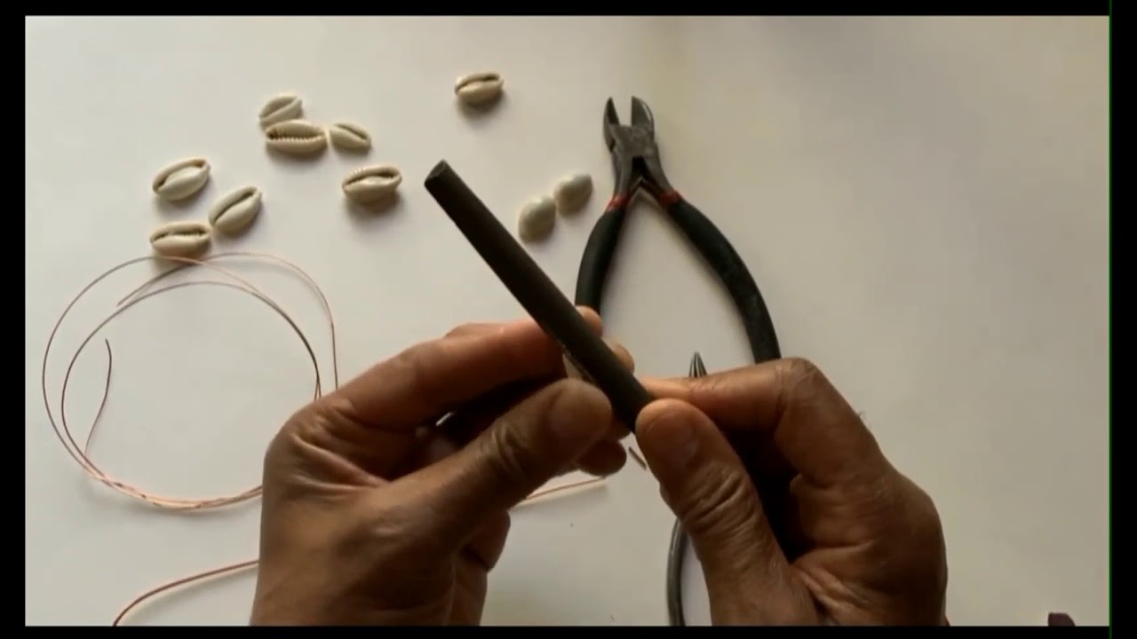 Wrapping a Cowrie Shell into a pendant (Highly Detailed tutorial) #diy ...