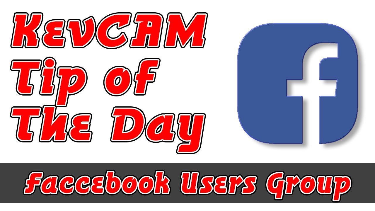 Tip of the Day - Facebook Users Group