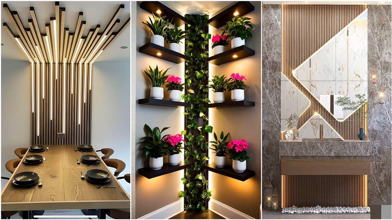 Creative 100 Wall Decorating Ideas For Interior Design 2025 | Modern Wall Decor Ideas