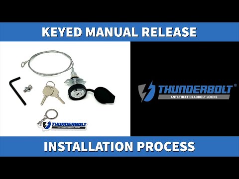 Keyed Manual Release Installation