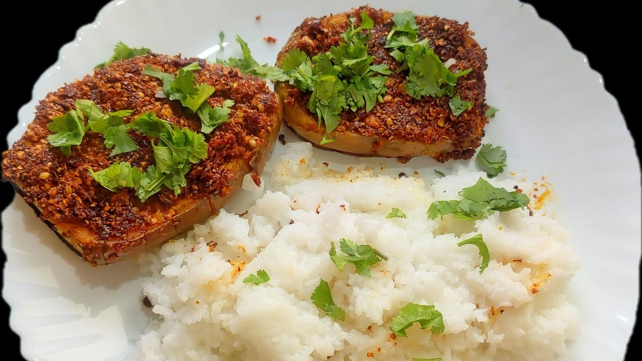 Lehsuni Brinjal masala 