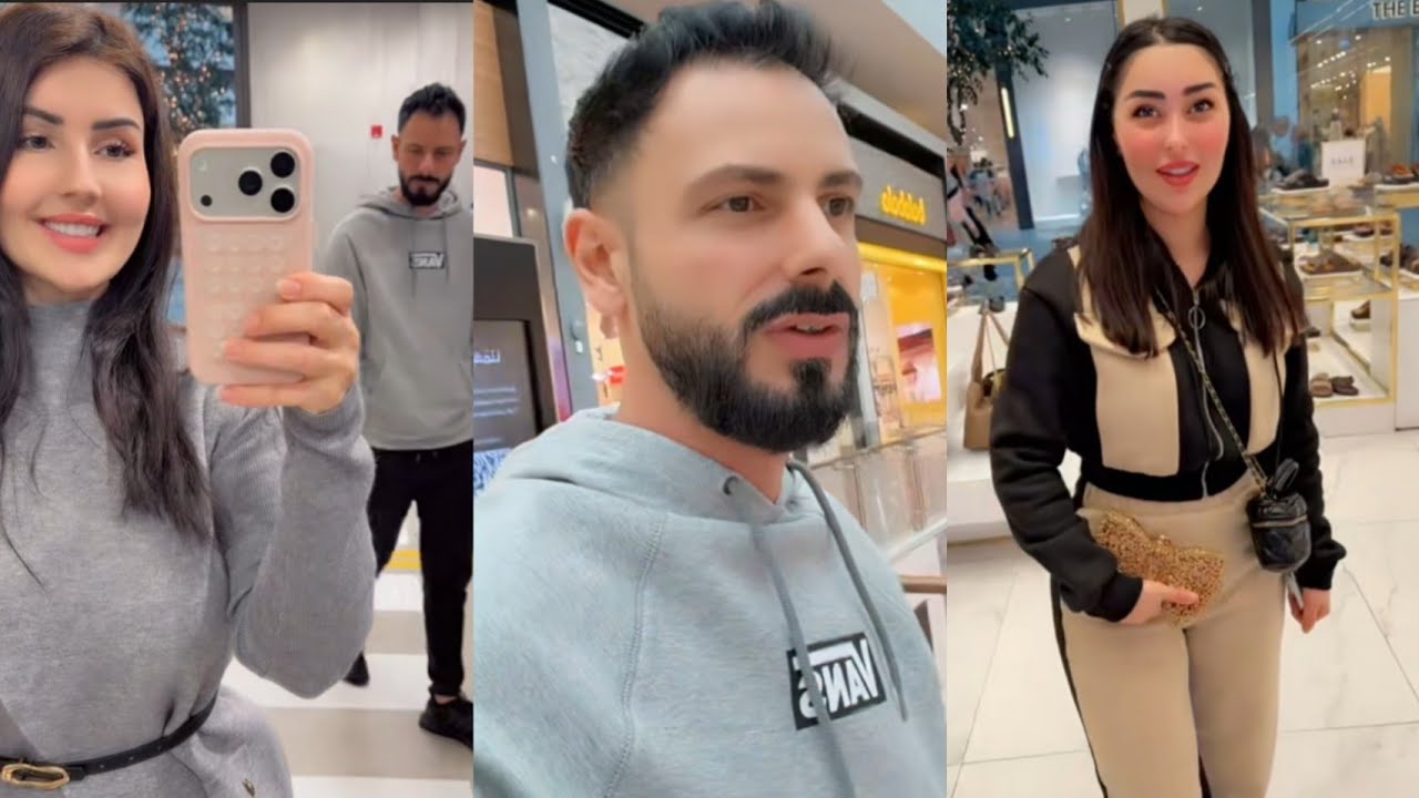 نور وعصام 🔥  جينا المول تسوق ومشتريات نوشه لعرس بكرة واخدنا شي كيوت 