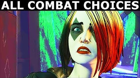All Combat Choices - BATMAN Telltale Season 2 The Enemy Within (No Commentary)