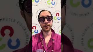 CVPR Exhibits Day 3! Last call for OpenCV buttons and stickers at booth 1108!