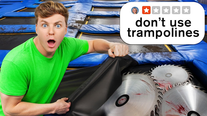 I Exposed 1-Star Trampoline Parks!