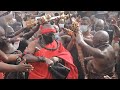 KING OTUMFUO OSEI TUTU II PERFORMING FONTOMFROM DANCE AT MANHYIA PALCE