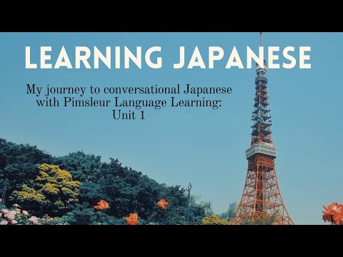 Learning Japanese With Pimsleur Language Learning Unit