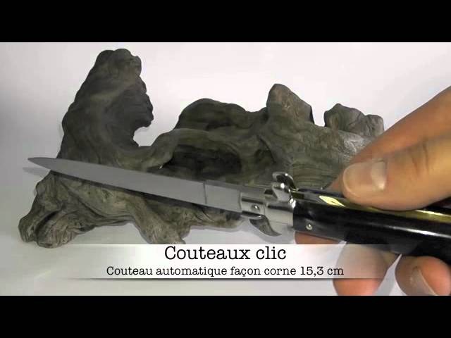 Couteau automatique Stiletto version 15 cm