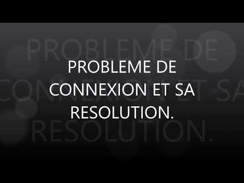 CEGID PROBLÈME DE CONNEXION ET SA RÉSOLUTION