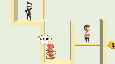 Pin Pull/ Pull The Pin Gameplay Level Solution - Android Mobile Game