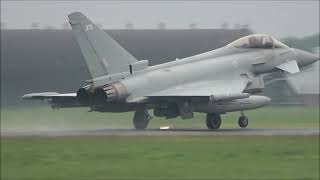 Part 2, A very busy Tuesday afternoon at RAF Coningsby, 16th May 2024. 17+ Typhoons flew.