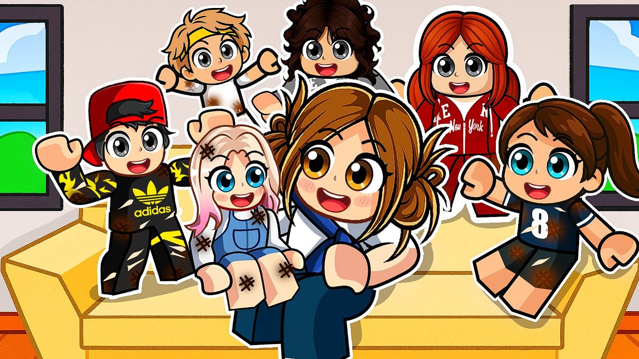 Yurttaki TÜM Çocukları Evlat Edindik! 😭 Mutluluk Her Şeye Değer 💛Roblox Brookhaven🏡RP