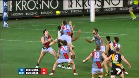 Luke McGuane pack mark - AFL