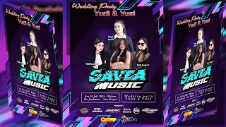 🔴LIVE SETREAMING _ SAVEA MUSIC || WEDDING PARTY YUDI & YUSI || REVA AUDIO || 30 JULI 2025