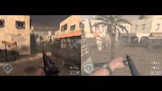 Call of Duty 2 Side by Side action Matmata, Tunisia