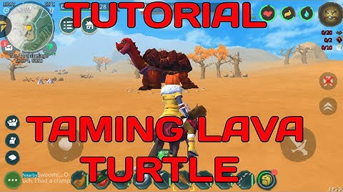 UTOPIA ORIGIN: Tutorial Taming Lava Turtle